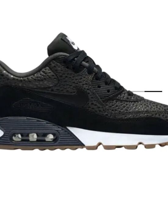 Nike Shoes - Nike Wmns Air Max 90 Premium shoes in black with a safari print